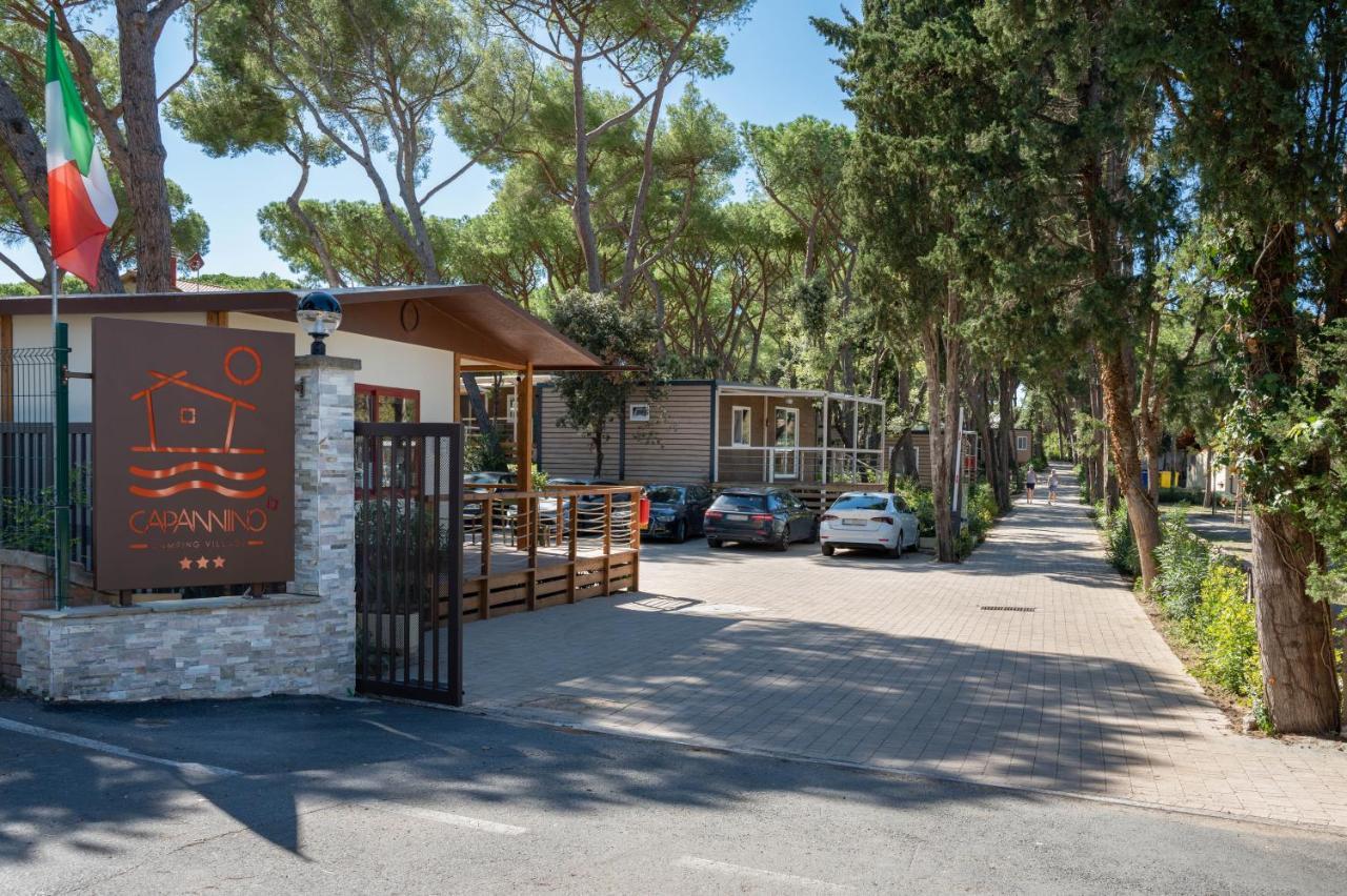 Camping Il Capannino Glamping Village Marina Di Bibbona Exteriör bild
