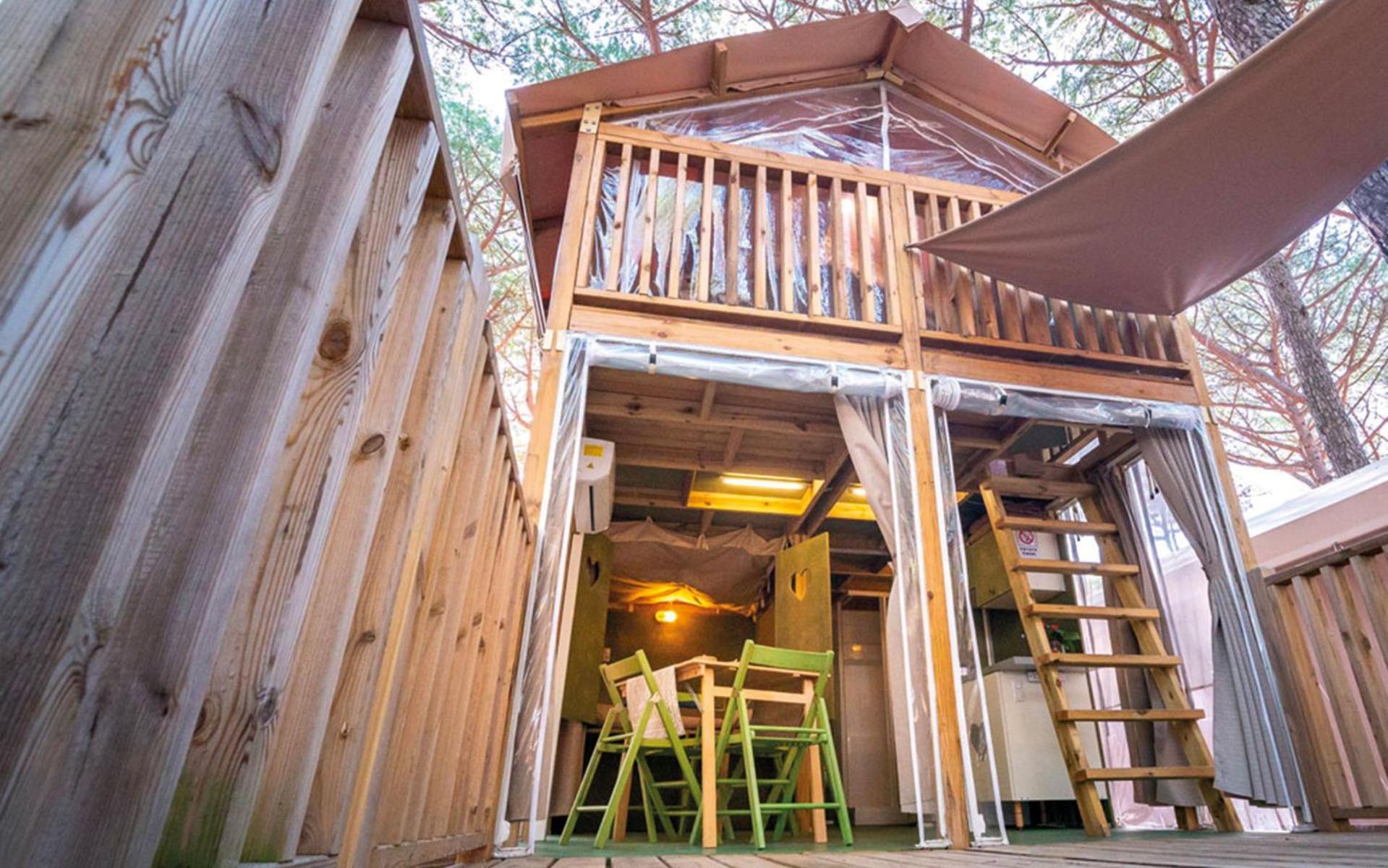 Camping Il Capannino Glamping Village Marina Di Bibbona Exteriör bild